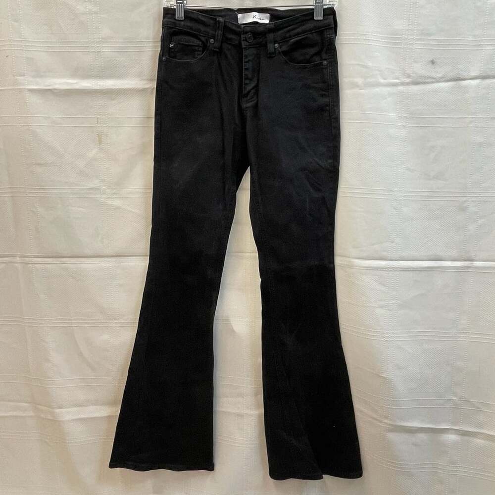 KanCan Flare Jeans Black Denim
